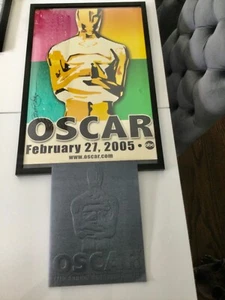 Academy Awards (77th Annual)Cardboard Poster Signed by Brett Davidson W/Program - Picture 1 of 2