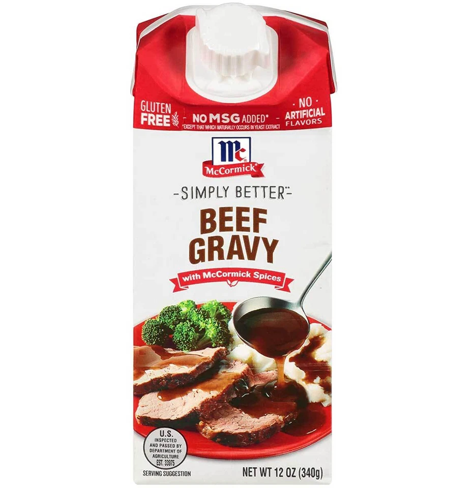 #reviews McCormick Simply Better Beef Gravy 12 Oz