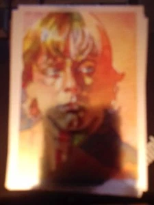 Tarjeta Star Wars Topps 2012 Galaxy Series 7 FOIL #9 Luke Skywalker PLATEADA COMO NUEVA - Imagen 1 de 1