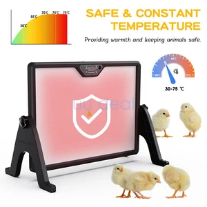 180W Chicken Warming Panel 360° Swivel Heat Pet Warming Double-sided Panel Light - Picture 1 of 10