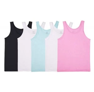 girls Undershirts Camis & Tanks Underwear Tank - 5 Pack Assorted Medium US - Picture 1 of 3