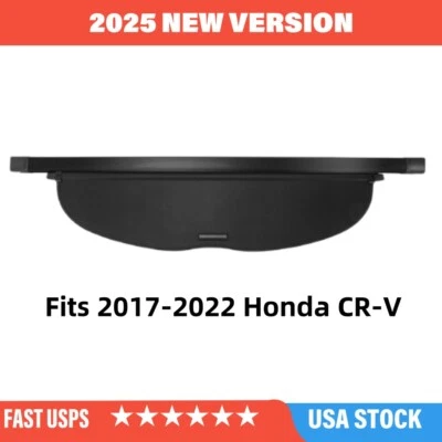 Rear Trunk Cover Luggage Security Shield Shade for 17-22 Honda CR-V Foto 1 de 4