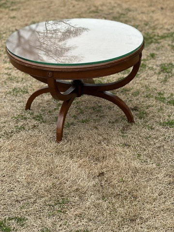 Mid century modern wood spider Leg table Cover