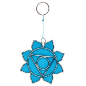 Throat Chakra Symbol Mini Suncatcher - Picture 1 of 1