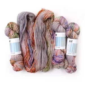 Igelfasern ::Merino DK Garn Reiher:: Merinowolle Garn - Bild 1 von 1