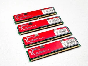 G.SKILL 2GB 2X 1GB DDR2 800 PC2-6400 Desktop RAM F2-6400CL5D-2GBNQ - Picture 1 of 3