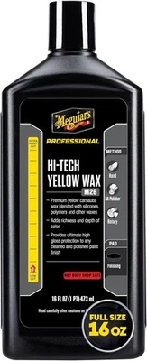 Meguiar's M2616 зеркальная глазурь высокотехнологичный желтый воск — 16 унций 16 жидк. (упаковка из 1)  - Изображение 1 из 4