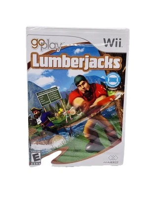 Go Play Lumberjacks Nintendo Wii Game New Sealed Motion Family Party Retro Fun - Image 1 of 3