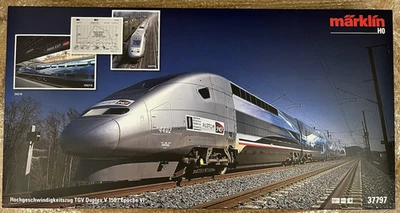 Märklin 37797 TGV Duplex V150 Weltrekordzug, mfx+ & sound, NEU+OVP - Bild 1 von 4