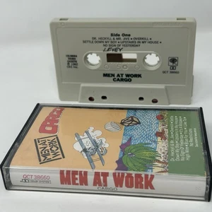 Men At Work Cargo Cassette tape 1982 Vintage Original - Picture 1 of 1