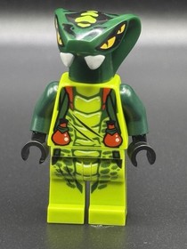 LEGO Spitta Red Vials minifigure 9569 9449 Ninjago Minifigure snake Retired