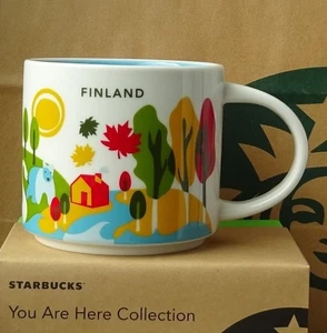 Starbucks City Mug Tasse Becher You are here YAH Finland Finnland 14oz NEU - Picture 1 of 3