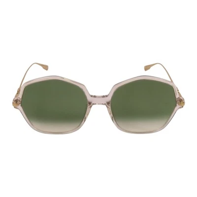 Gafas de sol Christian Dior CD GHW metal PVC verde dorado color Foto 1 de 4