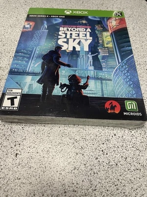 BEYOND A STEEL SKY Beyond a Steelbook Edition Xbox One Game  -  NEW Damaged Wrap - Image 1 of 4