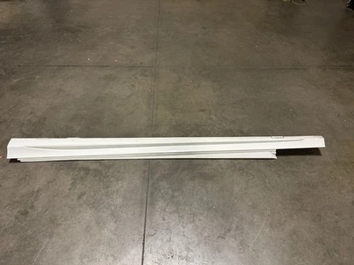 2016-2021 MERCEDES C43 C63 AMG W205 LEFT SIDE SKIRT WHITE A2056902540 - Image 1 of 4