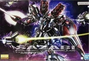 Bandai MG 1/100 Sazabi Cross Contrast Colors Twilight Black Gundam Model Kit New - Picture 1 of 1