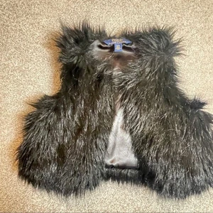 POLO Ralph Lauren Girls Faux Fur Vest Size 3T - Picture 1 of 6