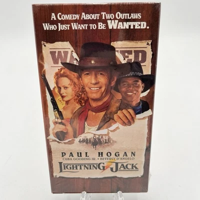 GREAT CONDITION!! Lightning Jack (VHS, 1994) HBO Home Video - Paul Hogan - Image 1 of 4