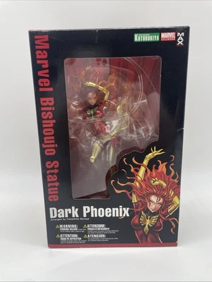 Figura Fénix Oscuro Estatua MARVEL X-Men Kotobukiya Bishoujo Sellada Foto 1 de 4