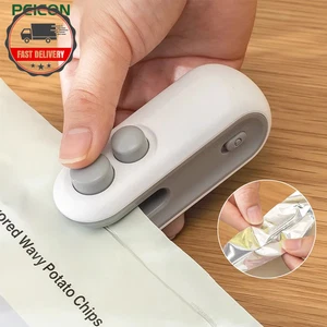Mini Heat Bag Sealing Machine Package Sealer Bags Plastic Food Sealer Clip Bag H - Picture 1 of 14