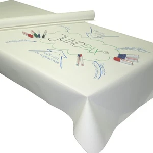 Tovaglia di carta 50m x 1,15m JUNOPAX scrivibile metodo World Café - Foto 1 di 8