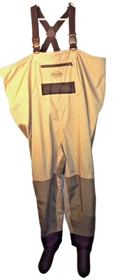 RUSTIC RIDGE FISHING WADERS Nylon/Polyester Socks Built in Gravel Guards Sz 2XLS - Image 1 of 4