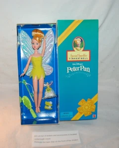 Mattel 1998 Walt Disney Peter Pan Special Sparkles Tinker Bell bambola NUOVO - Foto 1 di 5