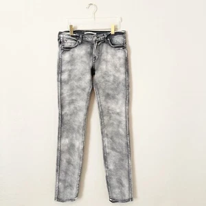 Vince Herren Straight Slim Jeans Grau Distressed Acid Wash 30 - Bild 1 von 6