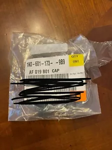 Genuine VOLKSWAGEN Lug Bolt Cap Black (qty 1) #1K06011739B9 - Picture 1 of 2