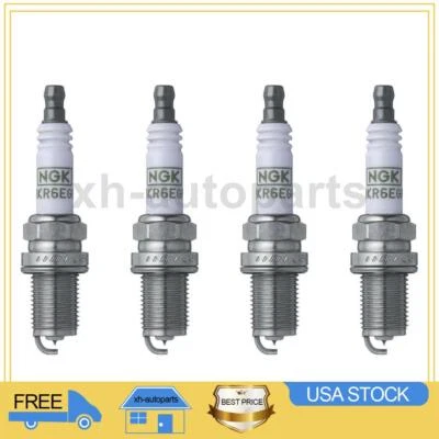 Fits 1991~1996 Ford Escort 4X NGK Spark Plug XH - Image 1 of 3