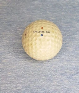 Spalding DOT #4 Vintage Golfball 1938 - 50er Jahre - Bild 1 von 4