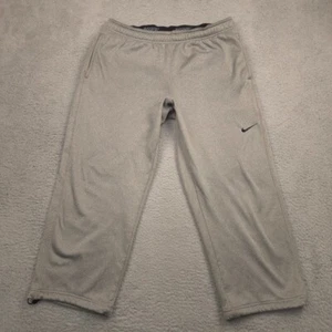 Nike Therma-FIT Pants Mens XL Gray Fleece Lined Athletic Warmup Track Joggers - Picture 1 of 12