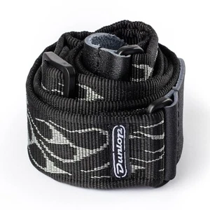 Dunlop D38-11GY Woven Gray Flambe guitar strap - Picture 1 of 2