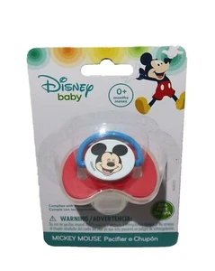 New In Package Disney Baby Laughing Mickey Mouse Pacifier BPA Free 0+ Month - Picture 1 of 8