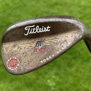 Titleist Golf Vokey Design Spin Milled Raw 52* Wedge 52-08 Red Saw Right Handed - Picture 1 of 11