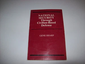 Nationale Sicherheit durch zivile Verteidigung, von Gene Sharp, seltenes Buch - Bild 1 von 8