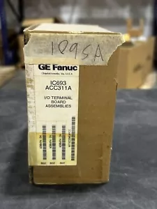 GE Fanuc IC693 ACC311A Morsettiera Assemblaggi - Foto 1 di 1
