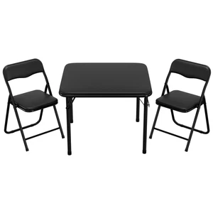 Kids Folding Table and Chairs Set Suitable for Kids' Eating Reading Studying - Picture 1 of 8