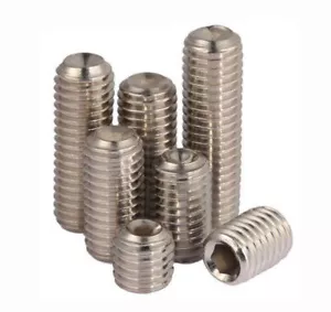 Juego de enchufes hexagonales sin cabeza sin cabeza M10 M12 M14 M16 304 tornillos punta de tapa de tornillo - Imagen 1 de 4