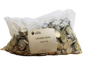 Home Brew Bottle Caps Crown Seals 1000 pcs Bottle Tops - Picture 1 of 1