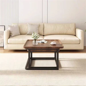 2pcs Farmhouse Coffee Table Nesting Side End Table Living Room Bedroom Furniture - Picture 1 of 16