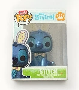 Disney Stitch Pascua Funko Bitty Pop! Puntada (rara metálica) - Imagen 1 de 2