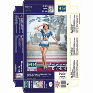 MASTER BOX MB24004 Plastic Figure Kit - Scale 1:24 Pin-up series, Kit No.4 Suzie - Picture 1 of 5