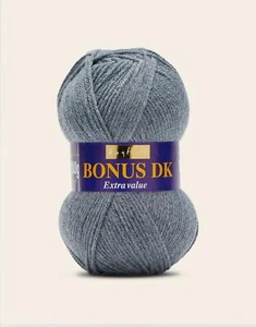 Sirdar Hayfield Bonus DK Hilo De Tejido Doble 100g - 593 Granito Marl - Imagen 1 de 1
