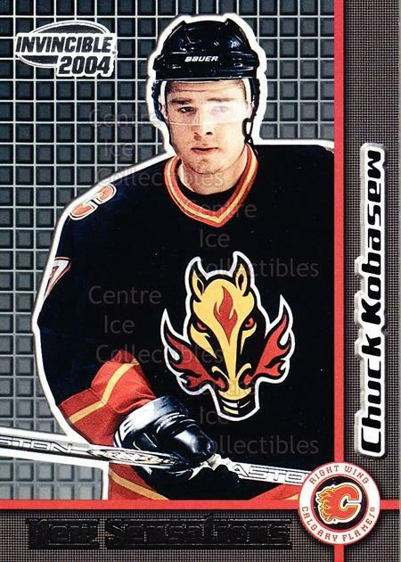 2003-04 Pacific Invincible New Sensations #6 Chuck Kobasew - Image 1 of 1