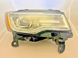 2014-15 Jeep Grand Cherokee Limited Overland Right Pass Side Xenon Headlamp - Foto 1 di 10