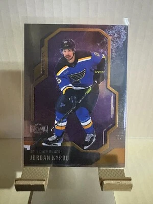 2024-25 Skybox Metal Universe Base Card Jordan Kyrou #7 Saint Louis Blues - Image 1 of 2