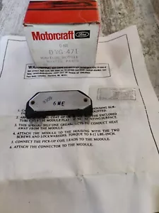 NOS OEM Motorcraft DYG-471 Ignition Module for 1981-95 GM passenger models - Picture 1 of 1