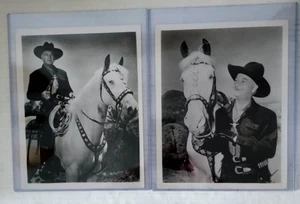 Hopalong Cassidy (William Boyd) 2 impresiones fotográficas con adorno - Imagen 1 de 1