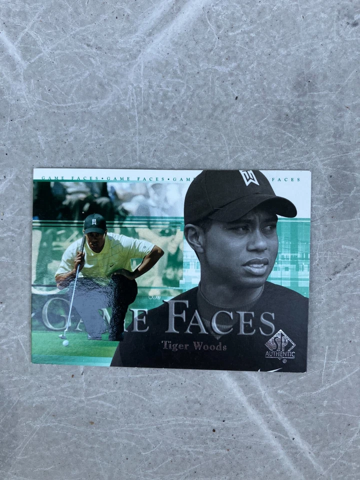 2005 Upper Deck SP Authentic Tiger Woods Game Faces - Image 1 of 1